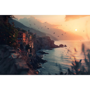Italian Landscape Painting Print